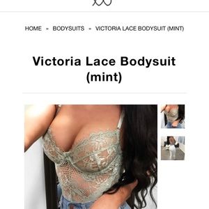 Mint body suit from Laura’s boutique never worn.